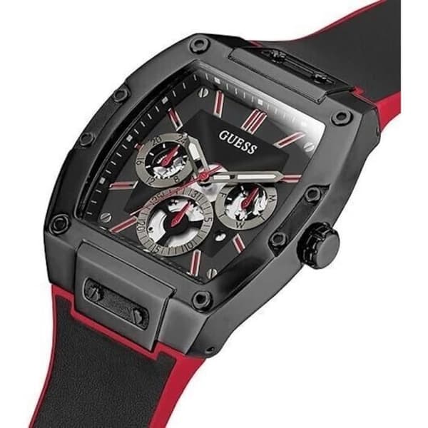 Klocka - Guess - Phoenix GW0202G7 - Kvarts - Rostfritt stål - 43 mm - Svart