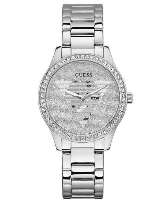Damklocka - GUESS - Silver - Stålarmband - Analog display - Chic Style