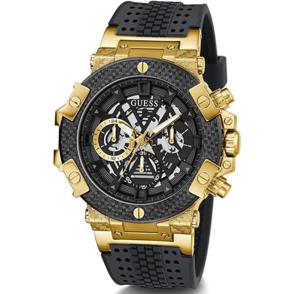 Guess Carbon GW0486G2 Kvartsklocka för män