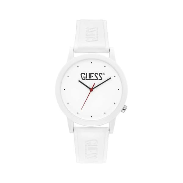 Guess Unisex Blue Watch V1040 - Färg: Vit Storlek: One size