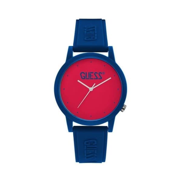 Guess Unisex Blue Watch V1040 - Färg: Vit Storlek: One size
