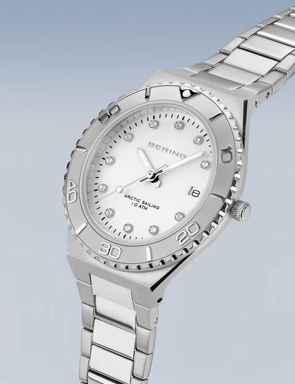 Ladies Watch Bering 18936-704, Quartz, 36mm, 10ATM