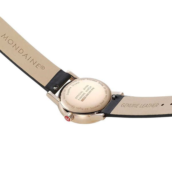 Mondaine Evo2 Rose Gold 30 Mm Ur Hvid,Sort