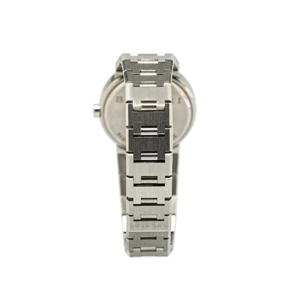 Pre-owned Bvlgari Quartz Stainless Steel Bvlgari Bvlgari Watch Silver