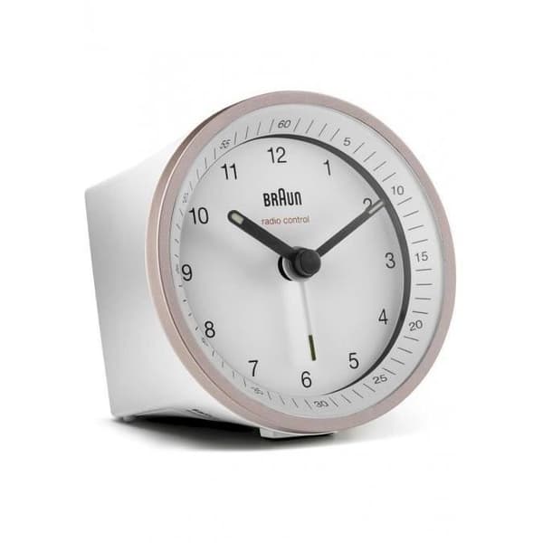 Klocka - Braun - BC07PW-DCF - Kvarts - Analog - Radiostyrd
