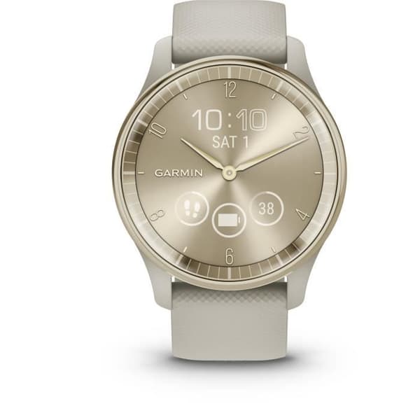 GARMIN vivomove Trend Connected klocka - Silikon - French Grey WW