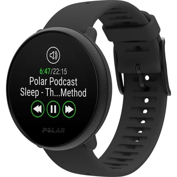 POLAR Ignite 2 Sport Smartwatch - Storlek S-L - Svart