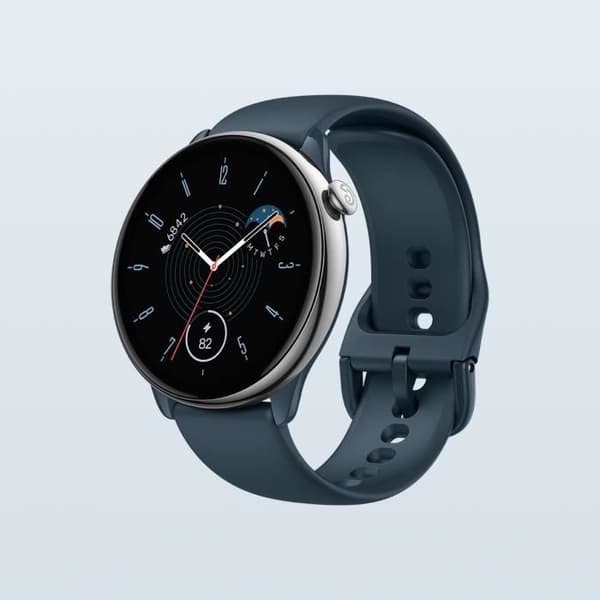 AMAZFIT GTR Mini ansluten klocka - Zepp OS - GPS - Pekskärm - Vibrationslarm