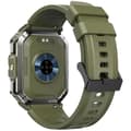 Miniatyrbild 3 av 6: Blackview Smartwatch för män med Bluetooth-samtal, 900mAh, 1.45" vattentålig robust smartwatch med LED-lampa, kompass - Grön