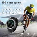 Miniatyrbild 3 av 6: Blackview W50 Bluetooth Connected Watch för kvinnor män, Robust Smartwatch 100+ sportlägen, musikkontroll för iOS Android - Grön