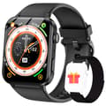 Miniatyrbild 1 av 4: Blackview R30 Pro Bluetooth Connected Watch for Dam Herr 100+ Sportlägen 10m Vattentät Kompatibel iOS Android - Svart