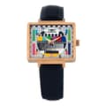 Miniatyrbild 7 av 10: Damklocka Bobroff BF0035 (Ø 36 mm) - Svart