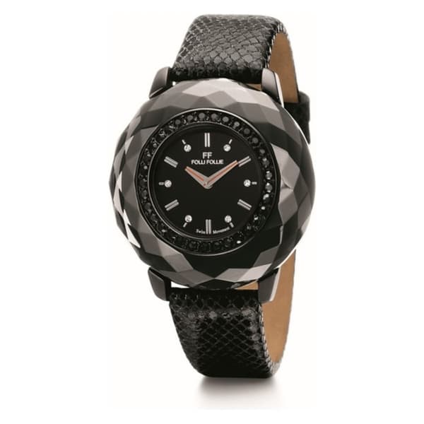 Naisten rannekellot Folli Follie WF0E046SSK_BLACK (Ø 38 mm)