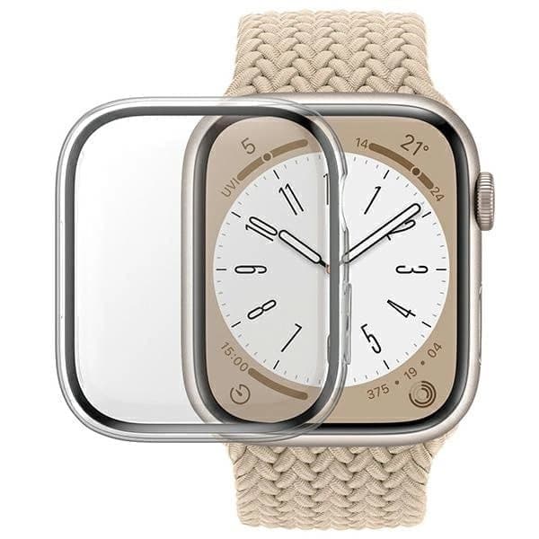 PanzerGlass Full Body Case for Apple Watch 7/8/9 45mm - Gjennomsiktig