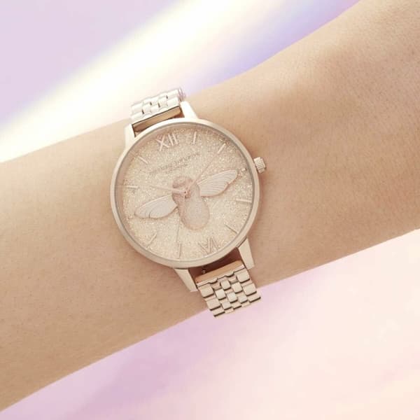 Naisten rannekellot Olivia Burton OB16GD46 (Ø 34 mm)