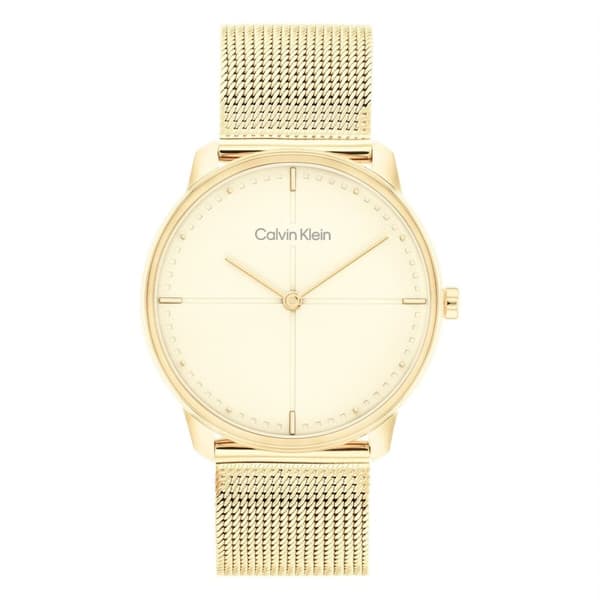 Naisten rannekellot Calvin Klein ICONIC (Ø 40 mm) (Ø 35 mm) - Hopeinen