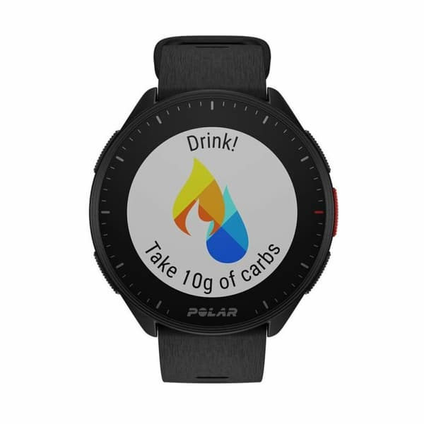 Smart Watch med skridttæller Polar Sort 1,2" Ø 45 mm