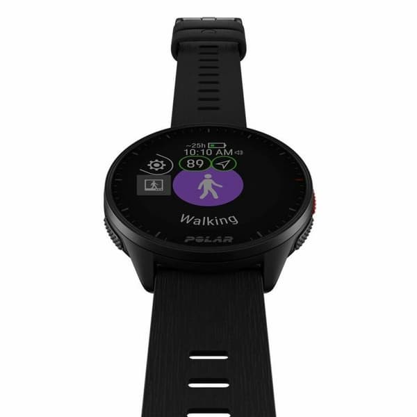 Smart Watch med skridttæller Polar Sort 1,2" Ø 45 mm