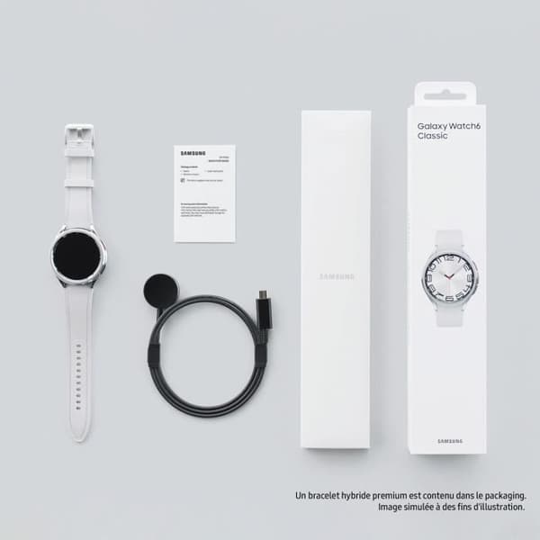 SAMSUNG Galaxy Watch6 Classic 47mm Silver Bluetooth