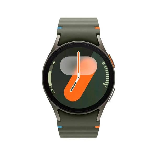 Samsung Galaxy Watch7 40 mm Round Face Smartwatch i grönt med 1,31" pekskärm, 4G-anslutning, WiFi 5,