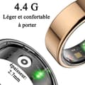 Miniatyrbild 5 av 6: Smart Ring RO2 HAMTOD Health Smart Ring för att spåra sömn och puls Smart Ring med 7 dagars batteritid