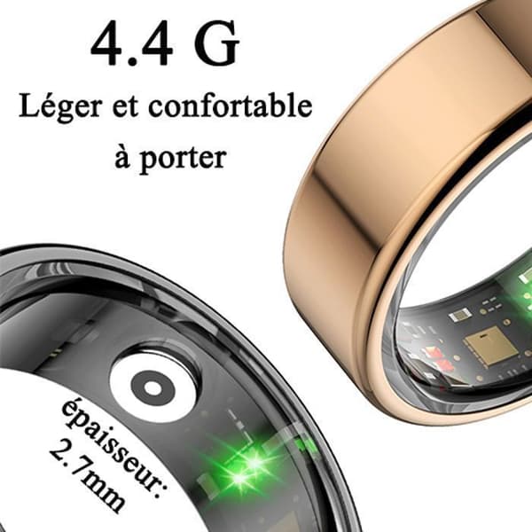 Smart Ring RO2 HAMTOD Health Smart Ring för att spåra sömn och puls Smart Ring med 7 dagars batteritid