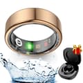 Miniatyrbild 1 av 6: Smart Ring RO2 HAMTOD Health Smart Ring för att spåra sömn och puls Smart Ring med 7 dagars batteritid