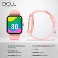 Miniatyrbild 4 av 4: Smartklocka DCU CURVED GLASS PRO Rosa