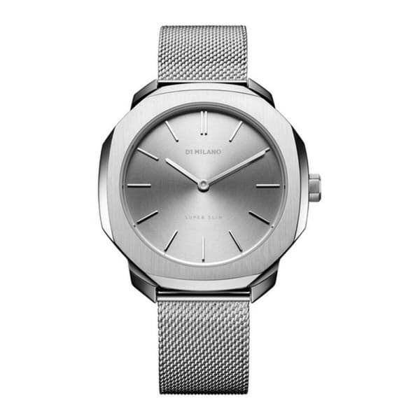 Herrklocka D1 Milano (Ø 36 mm) - Silvrig