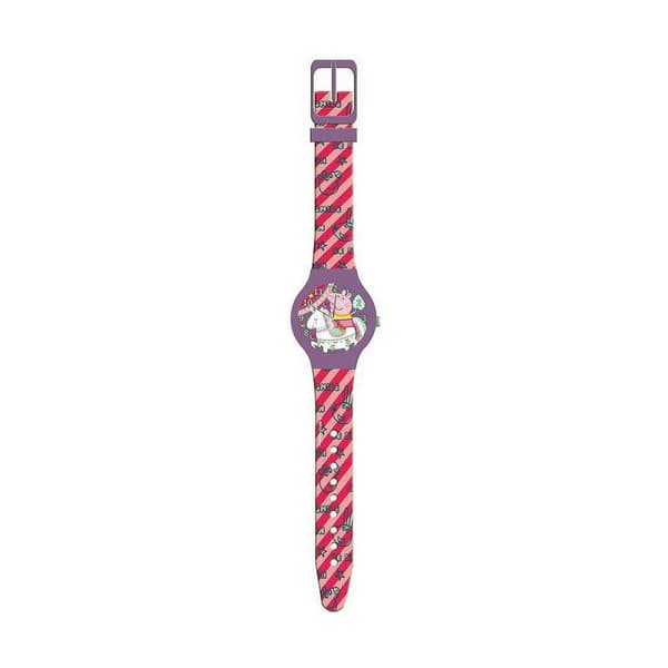 Barnklocka Peppa Pig 482608 - PLASTIC BOX (Ø 32 mm)