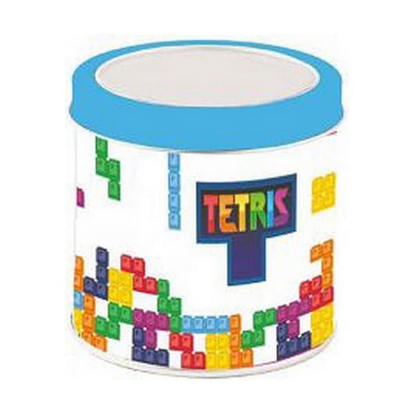 Barnklocka TETRIS (Ø 32 mm)
