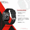 Miniatyrbilde 5 av 5: Smartklokke DCU CURVED GLASS PRO 1,83" Svart