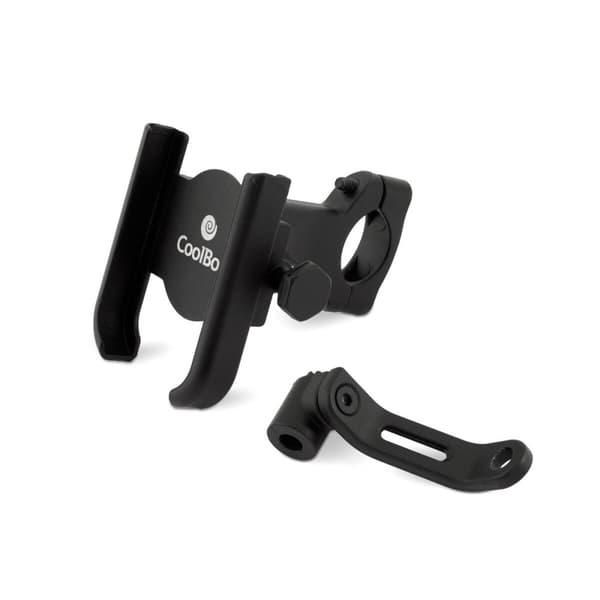 Telefon holder for Sykkel CoolBox Coolrider Svart 58-95 mm Sort