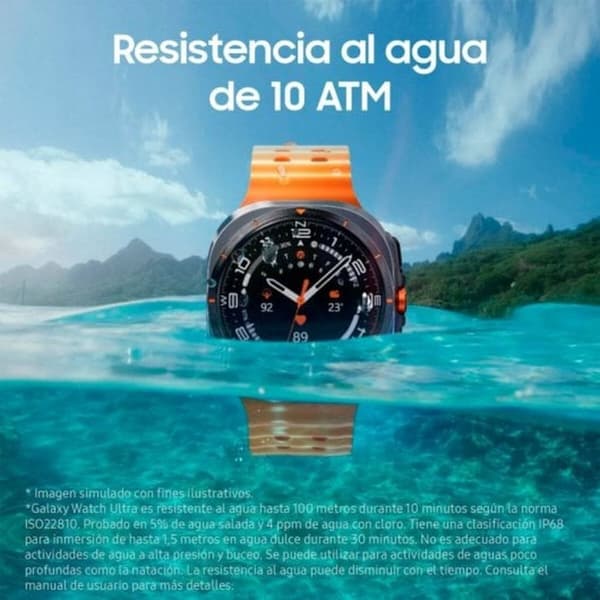 Smartklokke Samsung GALAXY WATCH ULTRA LTE Grå