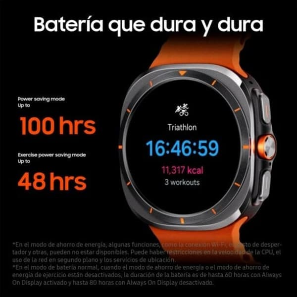 Smartklokke Samsung GALAXY WATCH ULTRA LTE Grå