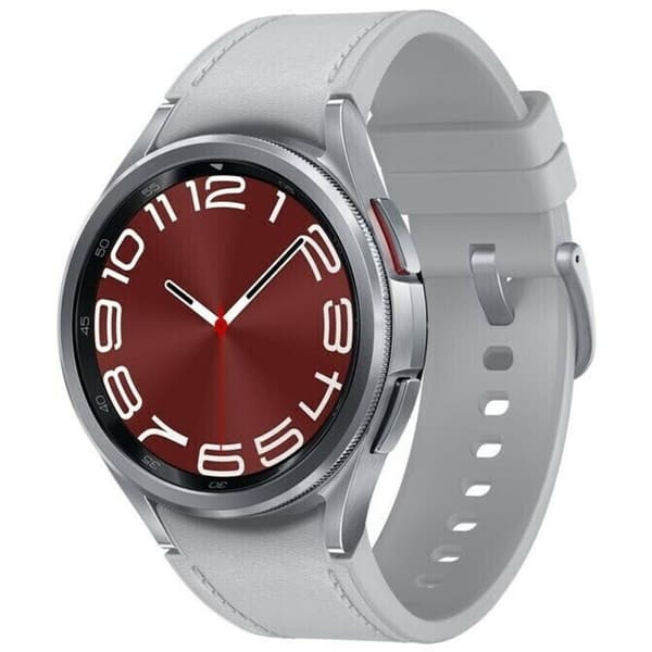 Älykello Samsung Galaxy Watch 6 Classic LTE 43 mm Hopeinen