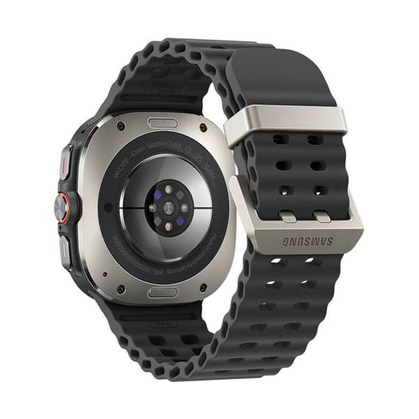 Smart klocka med 47 mm urtavla 1,47", 480 x 480. Samsung Galaxy Watch Ultra i Titanium färg, anslutning, 4G, WiFi 5, NFC