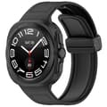 Miniatyrbilde 2 av 2: Silikonarmbånd til Samsung Galaxy Watch Ultra 47 mm - Svart