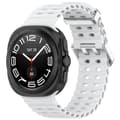Miniatyrbillede 2 af 2: Silikonearmbånd til Samsung Galaxy Watch Ultra 47mm - Hvid