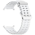Miniatyrbillede 1 af 2: Silikonearmbånd til Samsung Galaxy Watch Ultra 47mm - Hvid