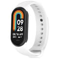 Miniatyrbillede 2 af 2: Silikonearmbånd til Xiaomi Smart Band 8 / Band 9 - Hvid