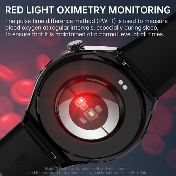 INF SmartWatch, Bluetooth-puhelut ja syke, verenpaine ja veren happi