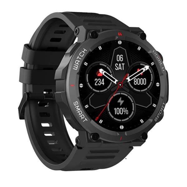 Blackview W50 (Connected Watch - 1,39'' - Integrerad mikrofon) Svart