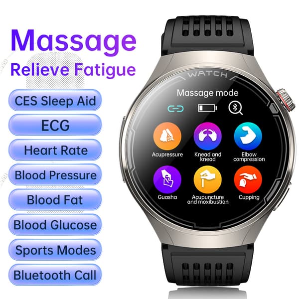 INF Smartwatch med søvnhjælp og massage 0