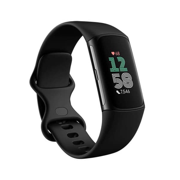 Aktivitetsarmband - FITBIT by Google Charge 6 med 6 månaders abonnemang på Fitbit Premium ingår - Svart
