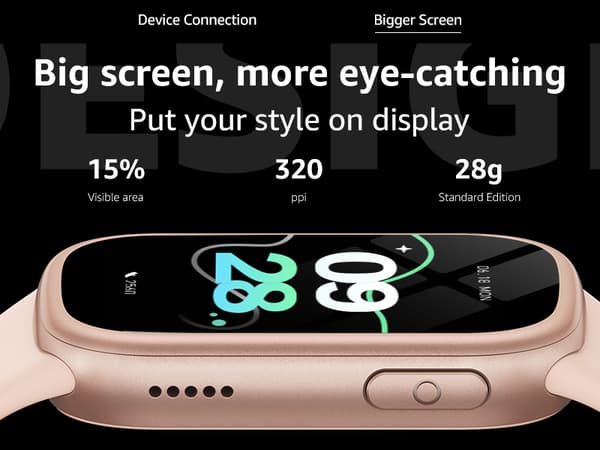 INF Smartwatch med Bluetooth och Hälsoövervakning 0