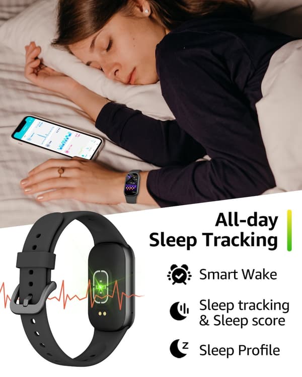 INF Smartwatch med Bluetooth och Hälsoövervakning 0
