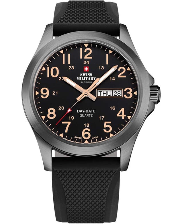 Mens Watch Swiss Military SMP36040.31, Quartz, 42mm, 5ATM