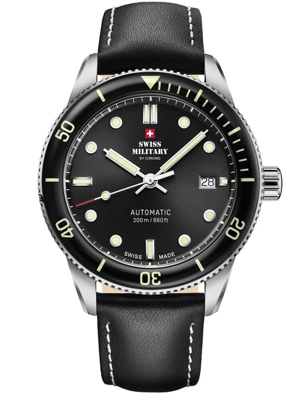 Mens Watch Swiss Military SMA34106.05, Automatic, 42mm, 20ATM