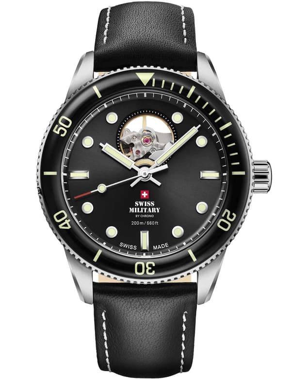 Mens Watch Swiss Military SMA34106.15, Automatic, 42mm, 20ATM